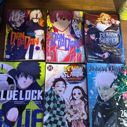 MANGA books