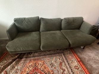 Olive Green Sofa