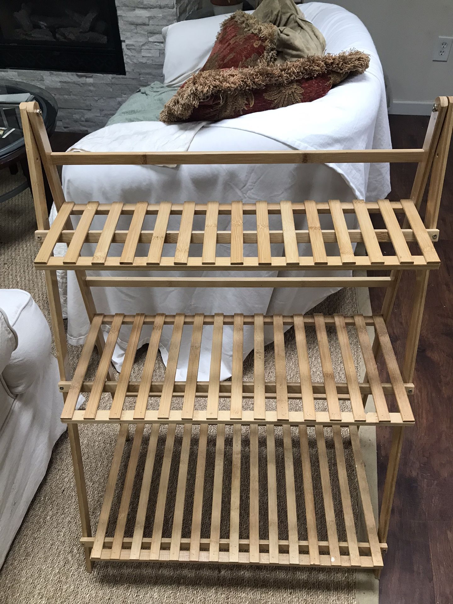 Bamboo Plant Stand