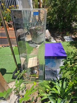 Fiver glass , large tank for hamster