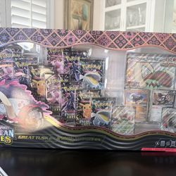 Paldean Fates Great Tusk Collection Box 