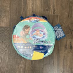Swimways Sun Canopy Inflatable Baby Spring Float