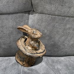 franklin mint Metal Rabbit