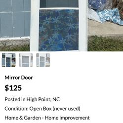 Glass door