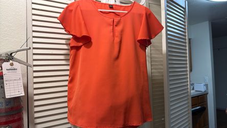 Orange Blouse
