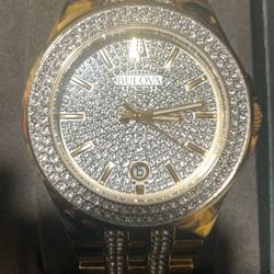Bulova GTS Watch & Dog Chain Brand New Lifetime Warranty Included 