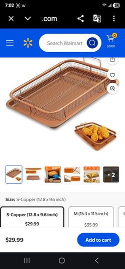 Copper Pan For Air Fryer