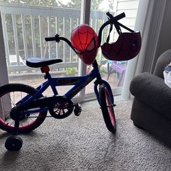 Child Bike with Training Wheels