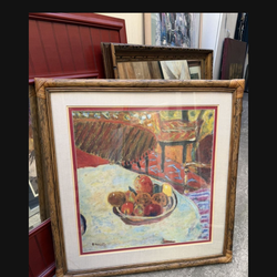 Beautiful art with an amazing frame