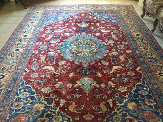 8x11 1920’s Masterpiece Antique Persian Rug Handmade