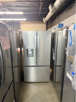 🌪️WHIRLPOOL STAINLESS STEEL REFRIGERATOR BOTTOM FREEZER🌪️