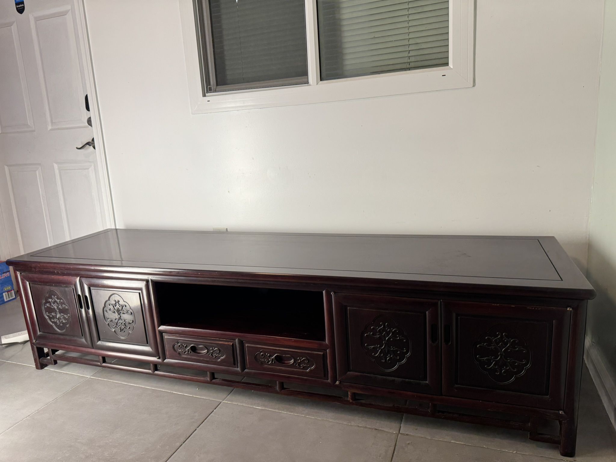 Full wooden TV cabinet/stand