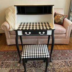 Small Secretary Desk with Bench