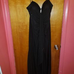 Sparkling black dress