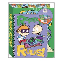 Nickelodeon Rugrats Stationery Bundle 3-Ring Binder Folder Notebook Composition