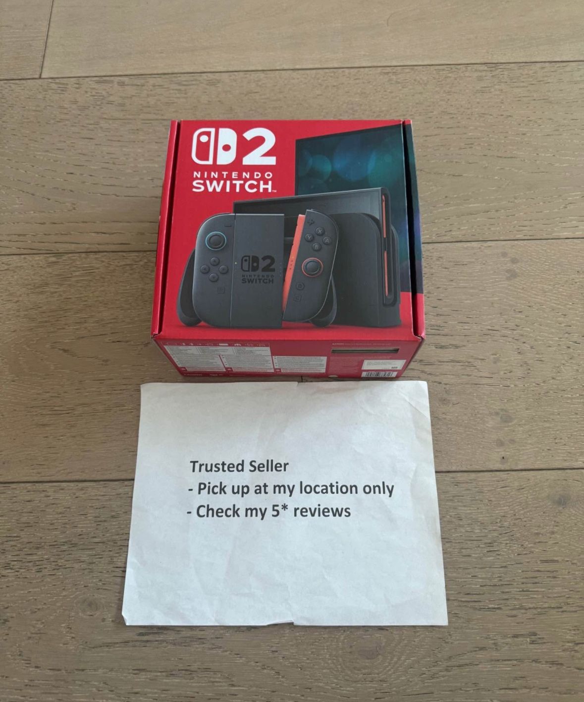 Nintendo Switch 2 Console brand New Unopened with receipt