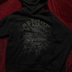 Sp5der Phamtom Black Hoodie