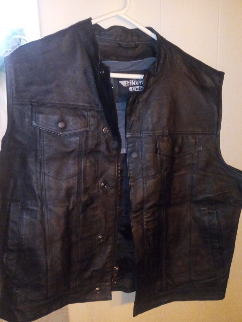 Men's Biker Club Vest