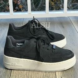 Nike Suede Air Force 1- Dark Grey Sneaker