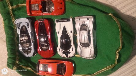 5 hyper cars and a super