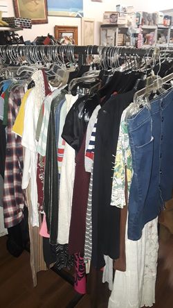 namebrand clothing, jackets, handbags, shoes, jewerly, home deco, come check out our thrift store in tge city of Huntington Park.