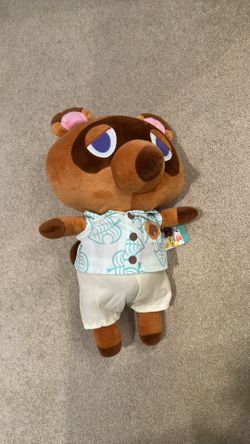 Animal crossing new horizons Tom Nook 18” plush doll animal raccoon, Tom Nook plushie