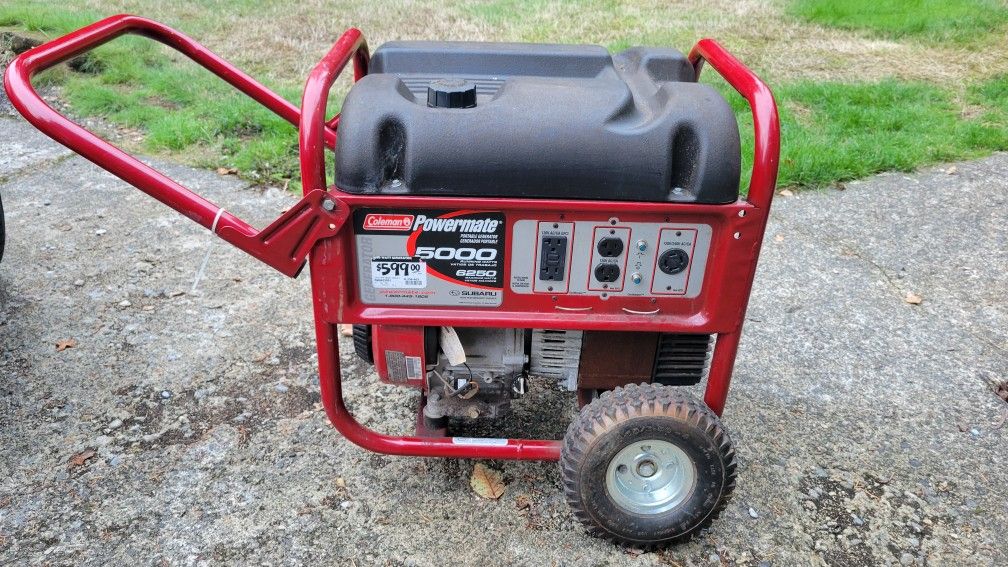 COLEMAN Powermate 5000 Generator 