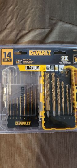 Dewalt 14pc Black Titanium Drill Bit