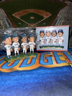 Dodgers the infield Bobbleheads bobble heads