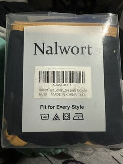 Nalwort Teen Girls Period Underwear Menstrual Period Panties Pack of 6