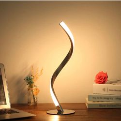Brand New Spiral Desk Lamp Night Lamp LED Light Table Lamp