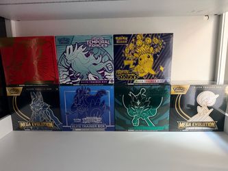 7 Pokemon etb sealed