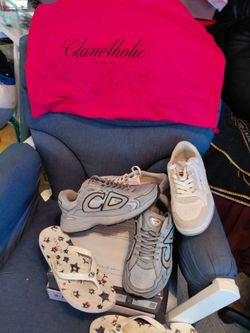 Dior b30 coach n Tommy Hilfiger shoes