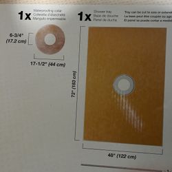 Schluter Kerdi Shower tray