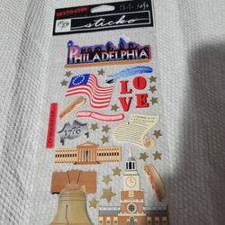 Philadelphia Stickers Stickopotamus Brand