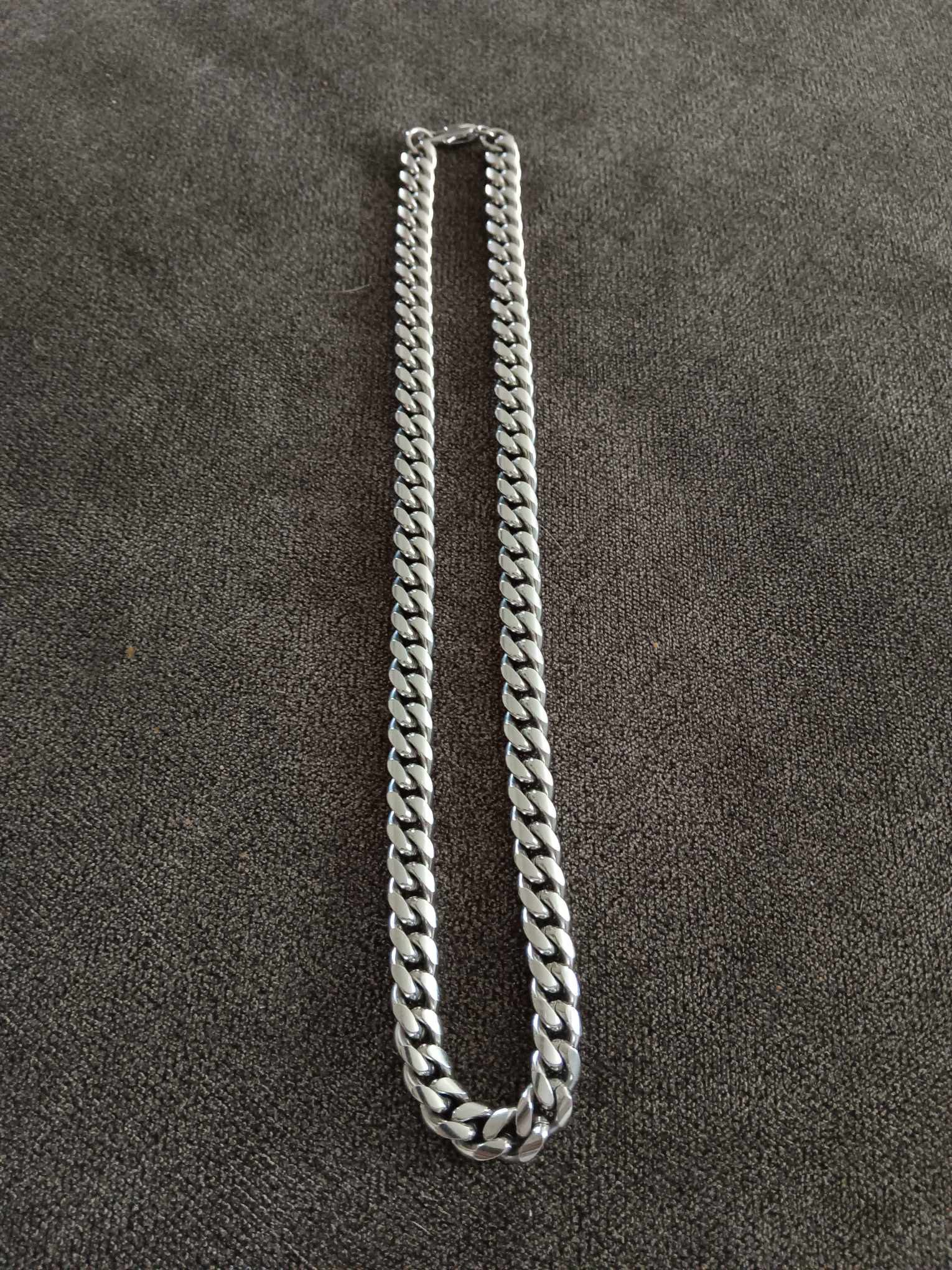 Mens 22” Stainless Steel Cuban Link Chain