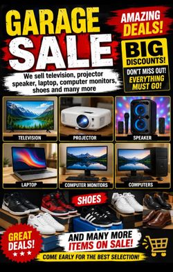 GARAGE SALE