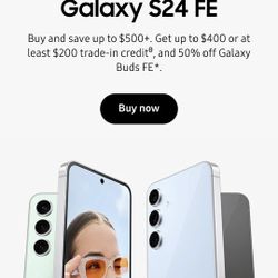 Brand New GALAXY  S24fe