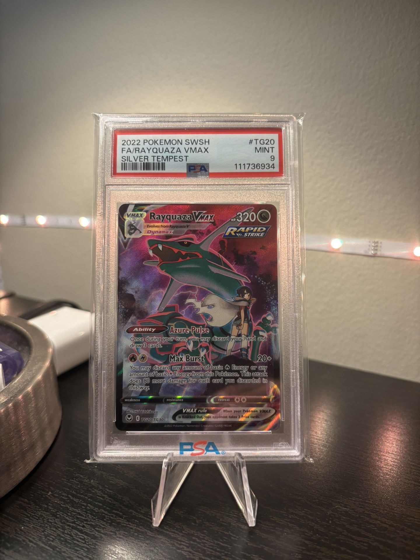 raquaza vmax psa 9