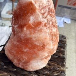 Salt Lamp 9.5” Tall  (35th Ave & Deer Valley)
