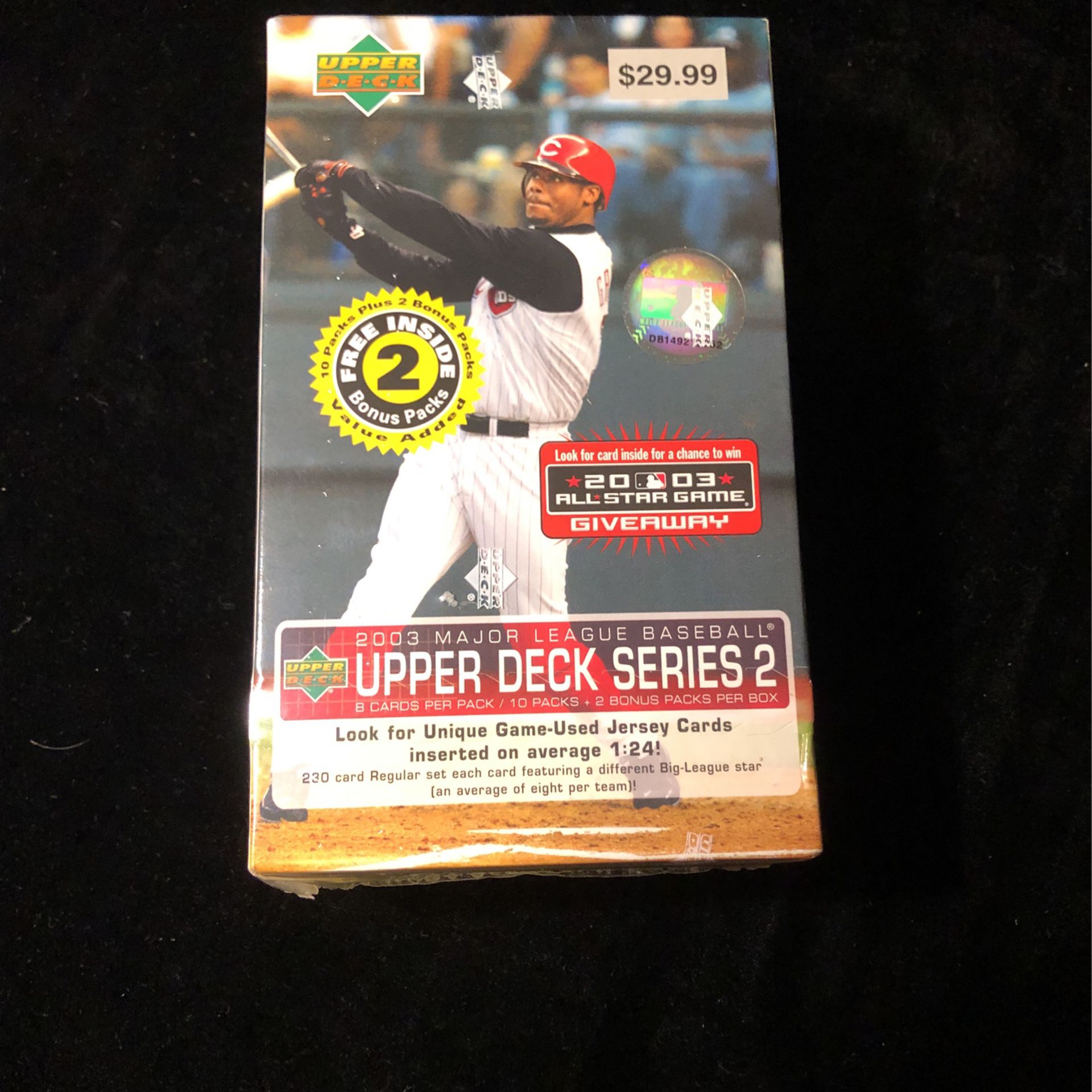 2003 Upper Deck Baseball Card Packs