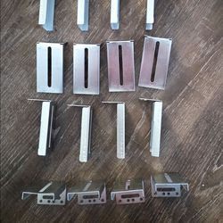 Set of 20 NEW Rear Mounting Brackets for Face Frame Cabinets with screws