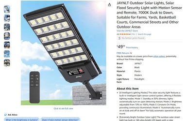 Outdoor Solar Light