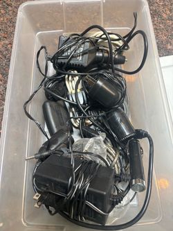 Mixed Lot of Power Adapters and Cables