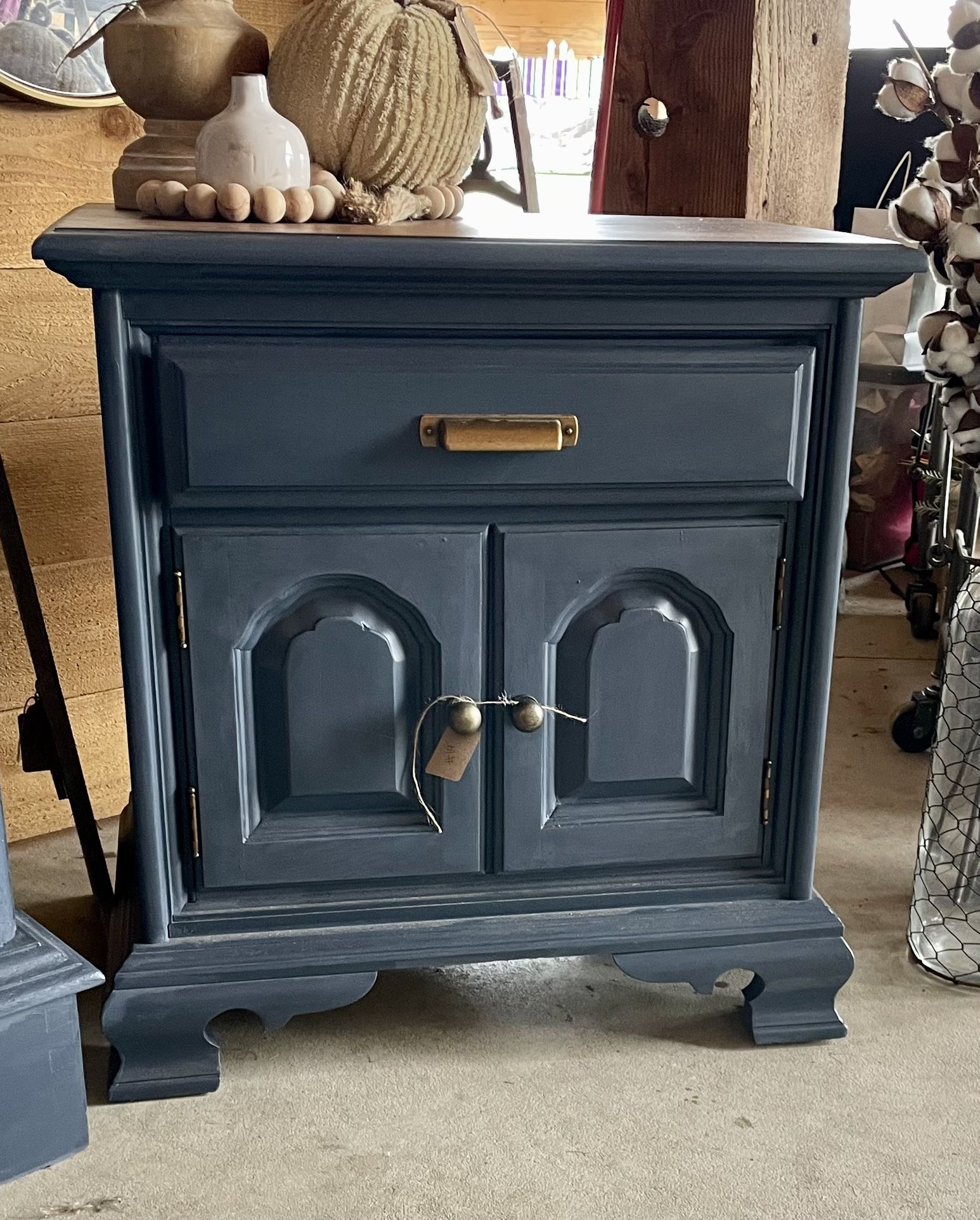Blue End table set