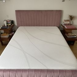Queen Upholstered Bed Frame
