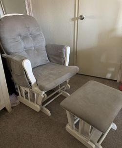 Rocking Chair W/foot Rest Rocker
