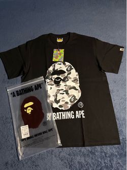 Grey Camo Bape Tee
