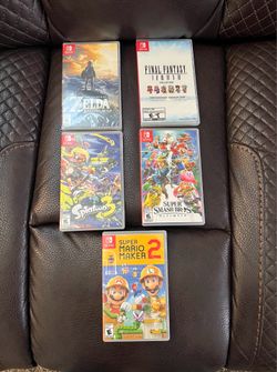 Nintendo switch games * Prices below