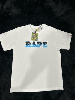 White/blue Bape T-shirt